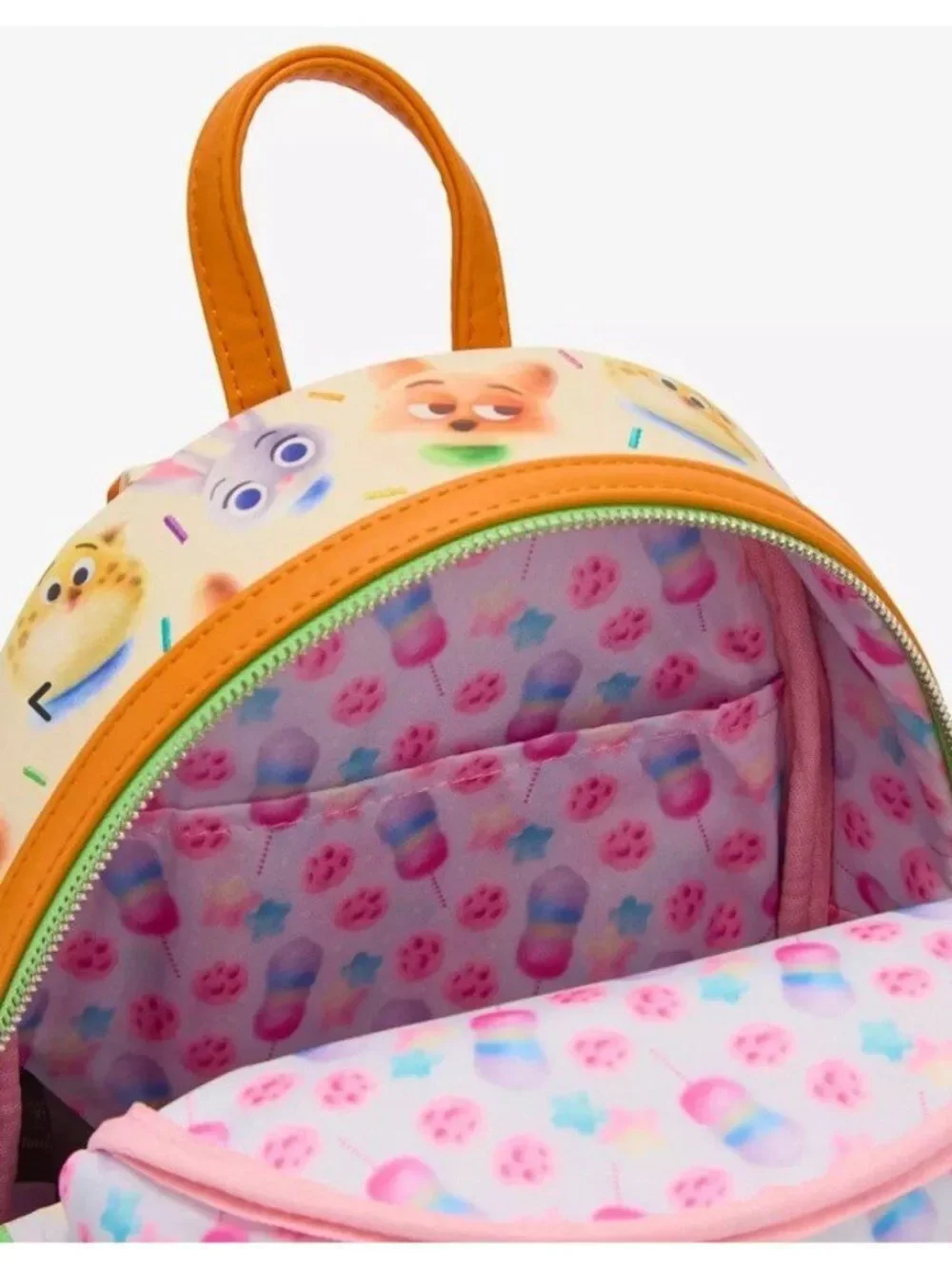 Loungefly Zootopia 2 Nick Wilde Cotton Candy Cosplay Fox Mini Backpack NWT